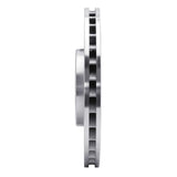 Dynamic Friction 2000-2005 Mercedes-Benz ML430 Front Right Slotted Silver Brake Rotor by Dynamic Friction Company 611-63124R