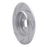 Dynamic Friction 2000-2005 Mercedes-Benz ML430 Rear Right Slotted Silver Brake Rotor by Dynamic Friction Company 611-63125R
