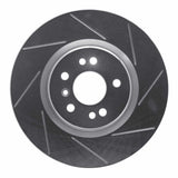 Dynamic Friction 2006-2012 Mercedes-Benz ML320 Front Right Slotted Silver Brake Rotor by Dynamic Friction Company 611-63128R