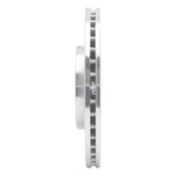 Dynamic Friction 2003-2011 Saab 9-3 Front Left Slotted Silver Brake Rotor by Dynamic Friction Company 611-65015L