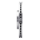Dynamic Friction 2003-2011 Saab 9-3 Front Right Slotted Silver Brake Rotor by Dynamic Friction Company 611-65015R