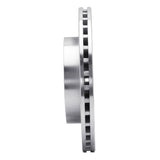 Dynamic Friction 1989-2013 Nissan 240SX Front Right Slotted Silver Brake Rotor by Dynamic Friction Company 611-67028R