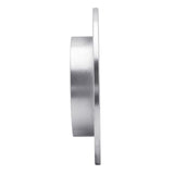Dynamic Friction 1989-1998 Nissan 240SX Rear Right Slotted Silver Brake Rotor by Dynamic Friction Company 611-67029R