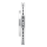 Dynamic Friction 1984-1986 Nissan 300ZX Front Right Slotted Silver Brake Rotor by Dynamic Friction Company 611-67074R