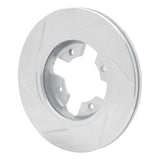 Dynamic Friction 1984-1986 Nissan 300ZX Front Right Slotted Silver Brake Rotor by Dynamic Friction Company 611-67074R