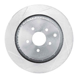 Dynamic Friction 2009-2021 Infiniti FX50 Rear Left Slotted Silver Brake Rotor by Dynamic Friction Company 611-68015L
