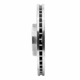Dynamic Friction 1999-2004 Audi A6 Quattro Front Left Slotted Silver Brake Rotor by Dynamic Friction Company 611-73023L