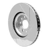 Dynamic Friction 1999-2004 Audi A6 Quattro Front Left Slotted Silver Brake Rotor by Dynamic Friction Company 611-73023L