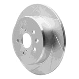 Dynamic Friction 1998-2010 Lexus GS300 Rear Left Slotted Silver Brake Rotor by Dynamic Friction Company 611-75007L