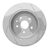 Dynamic Friction 1998-2010 Lexus GS300 Rear Left Slotted Silver Brake Rotor by Dynamic Friction Company 611-75007L