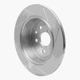 Dynamic Friction 1998-2010 Lexus GS300 Rear Left Slotted Silver Brake Rotor by Dynamic Friction Company 611-75007L