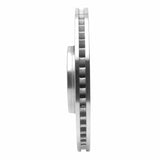 Dynamic Friction 2013-2020 Lexus GS200T Left Front Slotted Silver Brake Rotor by Dynamic Friction Company 611-75034D