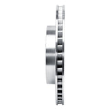 Dynamic Friction 2015-2021 Lexus GS F Rear Left Slotted Silver Brake Rotor by Dynamic Friction Company 611-75040D