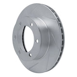 Dynamic Friction 1995-2004 Toyota 4Runner Front Left Slotted Silver Brake Rotor by Dynamic Friction Company 611-76121L