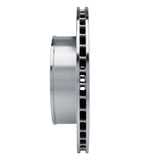 Dynamic Friction 1995-2004 Toyota 4Runner Front Left Slotted Silver Brake Rotor by Dynamic Friction Company 611-76121L