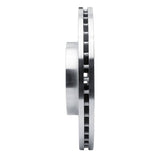 Dynamic Friction 2009-2015 Toyota Corolla (Mexico) Front Left Slotted Silver Brake Rotor by Dynamic Friction Company 611-92009L