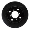 R1 Concepts 95-02 Suzuki Esteem Front Left Slotted Black Brake Rotor