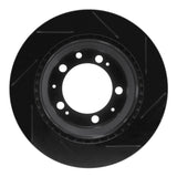 R1 Concepts 87-89 Porsche 944 (Excl Turbo) Rear Left Slotted Black Brake Rotor by R1 Concepts RNC-613-02024L