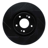 R1 Concepts 11-22 Hyundai Azera Front Left Slotted Black Brake Rotor