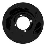 R1 Concepts 92-98 Hyundai Elantra Front Left Slotted Black Brake Rotor by R1 Concepts RNC-613-03007L