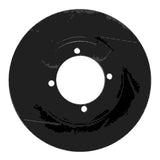 R1 Concepts 92-98 Hyundai Elantra Front Left Slotted Black Brake Rotor by R1 Concepts RNC-613-03007L