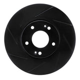R1 Concepts 05-19 Kia Veloster Front Left Slotted Black Brake Rotor by R1 Concepts RNC-613-03020L