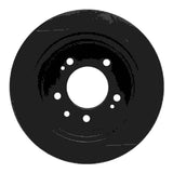 R1 Concepts 07-10 Hyundai Elantra Rear Left Slotted Black Brake Rotor by R1 Concepts RNC-613-03024L