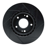 R1 Concepts 11-22 Hyundai Elantra Front Left Slotted Black Brake Rotor by R1 Concepts RNC-613-03038L