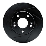 R1 Concepts 11-22 Hyundai Elantra Front Left Slotted Black Brake Rotor by R1 Concepts RNC-613-03038L