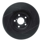 R1 Concepts 22-25 Toyota GR86 Front Left Slotted Black Brake Rotor by R1 Concepts RNC-613-13034L