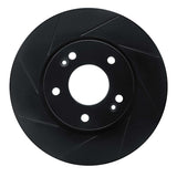 R1 Concepts 10-13 Kia Forte Front Left Slotted Black Brake Rotor by R1 Concepts RNC-613-21011L