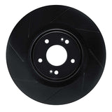 R1 Concepts 18-22 Genesis G70 Front Left Slotted Black Brake Rotor by R1 Concepts RNC-613-21038L