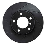 R1 Concepts 91-06 BMW 318i Front Left Slotted Black Brake Rotor by R1 Concepts RNC-613-31027L