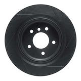 R1 Concepts 95-02 BMW M3 Rear Right Slotted Black Brake Rotor by R1 Concepts RNC-613-31035D