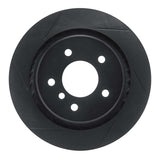 R1 Concepts 95-02 BMW M3 Rear Right Slotted Black Brake Rotor by R1 Concepts RNC-613-31035D