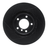 R1 Concepts 95-02 BMW M3 Left Front Slotted Black Brake Rotor by R1 Concepts RNC-613-31036D