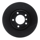 R1 Concepts 95-02 BMW M3 Left Front Slotted Black Brake Rotor by R1 Concepts RNC-613-31036D