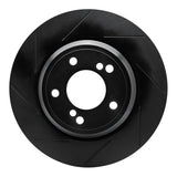 R1 Concepts 00-06 BMW M3 Rear Left Slotted Black Brake Rotor by R1 Concepts RNC-613-31050L