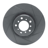 R1 Concepts 00-03 BMW M5 Left Front Slotted Black Brake Rotor by R1 Concepts RNC-613-31056D