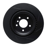 R1 Concepts 06-15 BMW X1 Rear Left Slotted Black Brake Rotor by R1 Concepts RNC-613-31070L