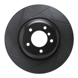 R1 Concepts 07-15 BMW X1 Front Left Slotted Black Brake Rotor by R1 Concepts RNC-613-31082L