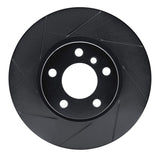 R1 Concepts 11-18 BMW X3 Front Left Slotted Black Brake Rotor by R1 Concepts RNC-613-31151L