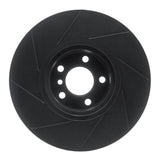 R1 Concepts 16-18 BMW X4 Left Front Slotted Black Brake Rotor by R1 Concepts RNC-613-31160D