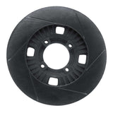 R1 Concepts 83-90 Isuzu Impulse Front Left Slotted Black Brake Rotor by R1 Concepts RNC-613-37001L