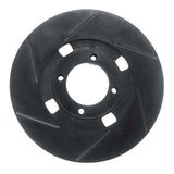 R1 Concepts 83-90 Isuzu Impulse Front Left Slotted Black Brake Rotor by R1 Concepts RNC-613-37001L