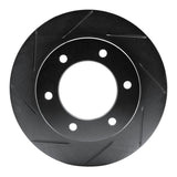 R1 Concepts 01-04 Isuzu Axiom Front Left Slotted Black Brake Rotor by R1 Concepts RNC-613-37010L