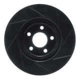 R1 Concepts 01-10 Chrysler PT Cruiser Front Left Slotted Black Brake Rotor by R1 Concepts RNC-613-39012L