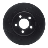 R1 Concepts 05-21 Chrysler 300 Front Left Slotted Black Brake Rotor by R1 Concepts RNC-613-39015L
