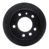 R1 Concepts 02-06 Dodge Sprinter 2500 Front Left Slotted Black Brake Rotor by R1 Concepts RNC-613-40041L