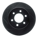 R1 Concepts 91-96 Dodge Dakota 4WD Front Left Slotted Black Brake Rotor by R1 Concepts RNC-613-40069L